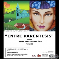 ENTRE PARÉNTESIS - Artistas: Cristina Paoli y Renatta Ávila - Miércoles, 04 de Julio de 2018